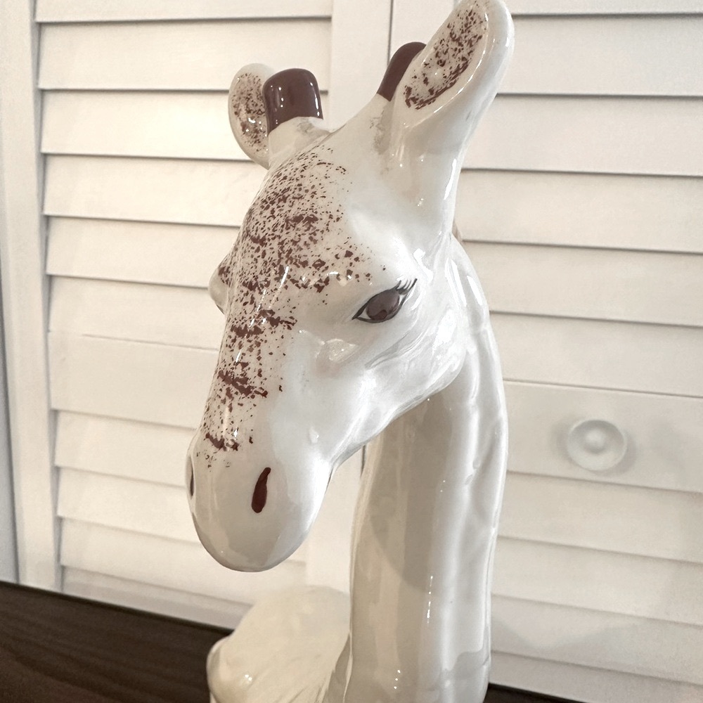 VTG🦒Giraffe, Ceramic Statue - Picture 7 of 10